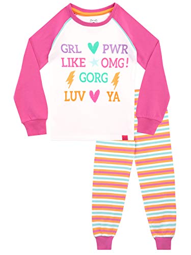 Harry Bear Pijamas para niñas Slogan Ajuste Ceñido Multicolor 12-13 Años