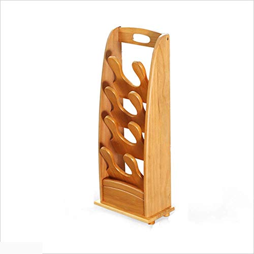 FCXBQ Zapatero Zapatillas de Madera Modernas y Minimalistas y Zapatillas de casa Sencillas de Madera Maciza Multicapa