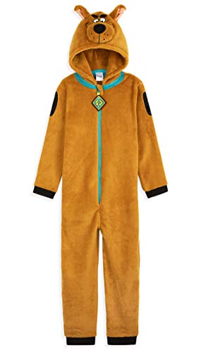 Scooby Doo Pijama Niño de Una Pieza, Pijama con Capucha 3D, Pijamas Niños...