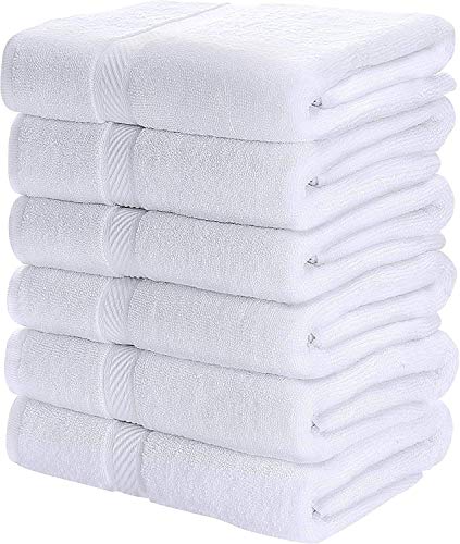 Utopia Towels - 6 Toallas de Gimnasio, Toallas de Piscina (56 x 112 cm)