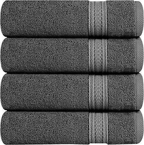 Utopia Towels - Toalla de mano Set - 700 GSM Algodón (41 x 71 cm, Set de 4,...