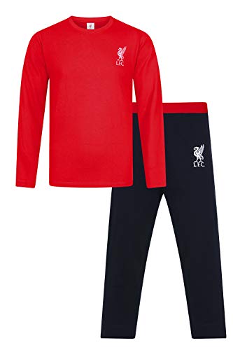 Pijama Oficial de Liverpool Football Club Long LFC para Hombre Rojo Rosso XL